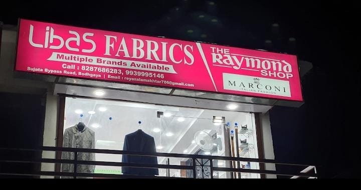 Libas Fabrics | Raymond | Wedding Clothes | Bodhgaya cover image